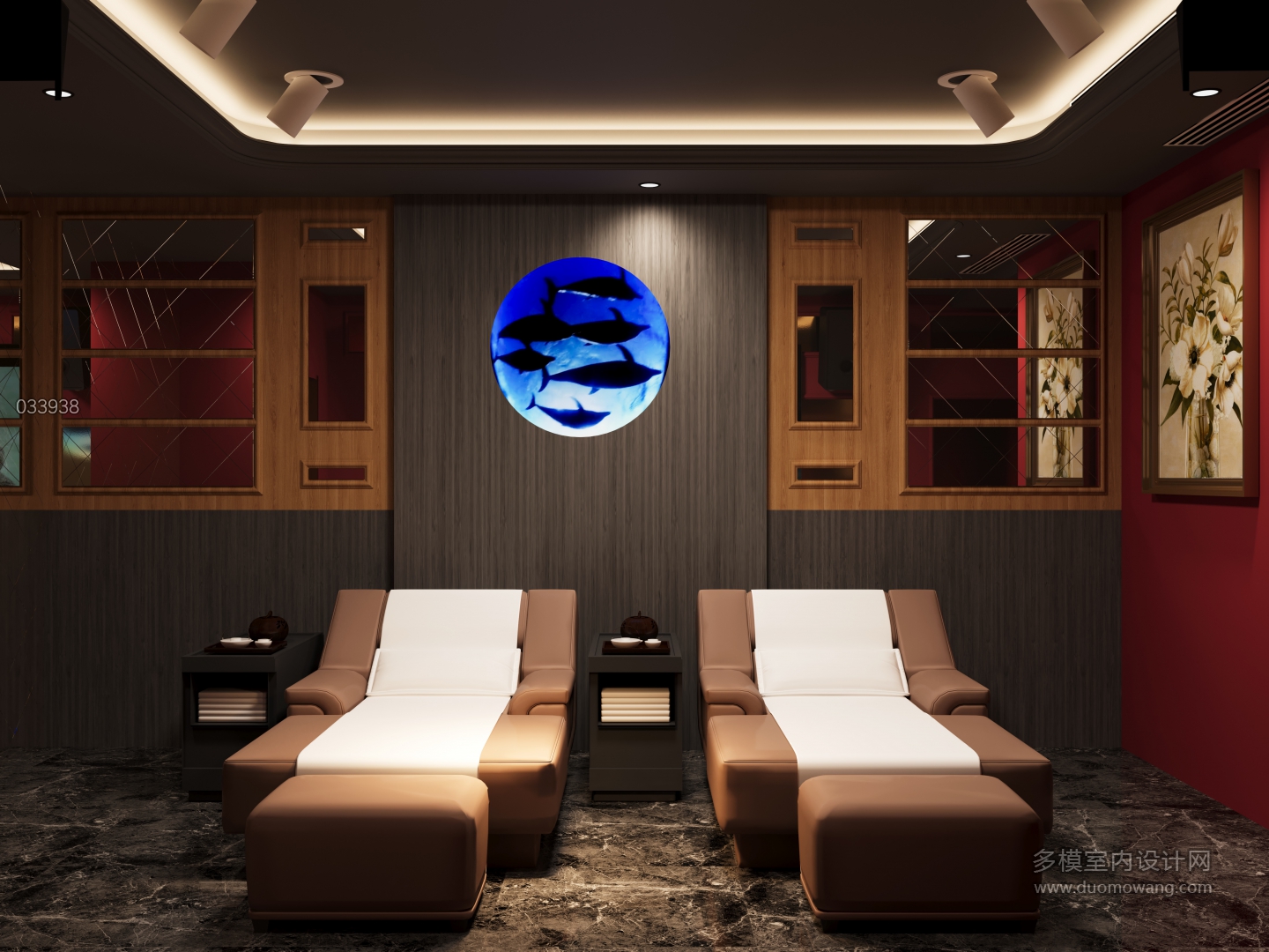 足浴店包间单张