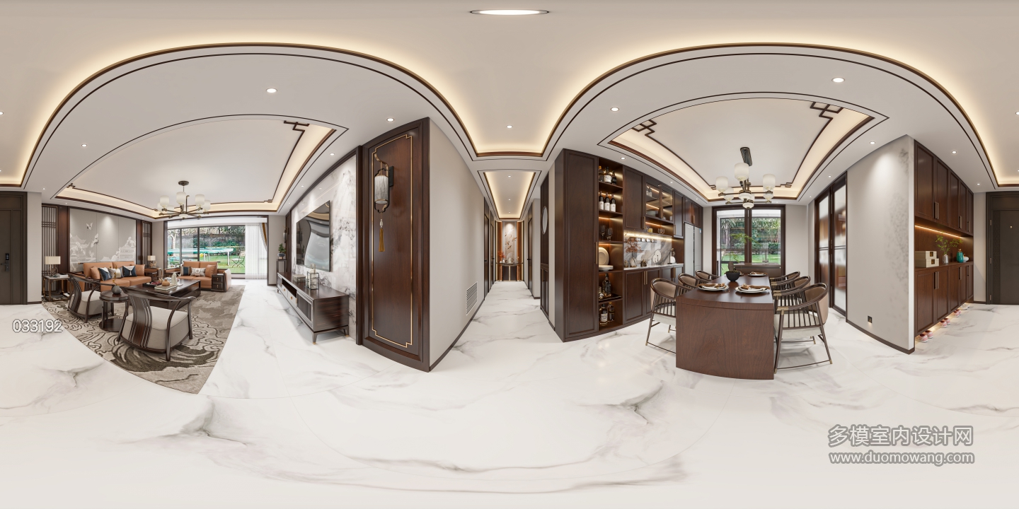 新中式餐厅 360