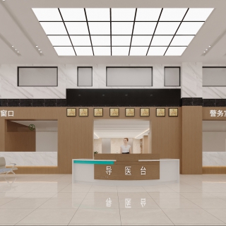 现代医院大厅