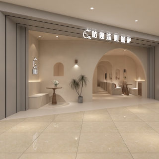 现代餐厅门头