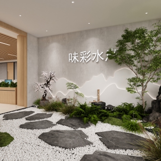 现代办公室前厅
