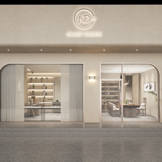 新中式珠宝店门头