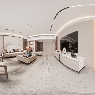 新中式阳台360