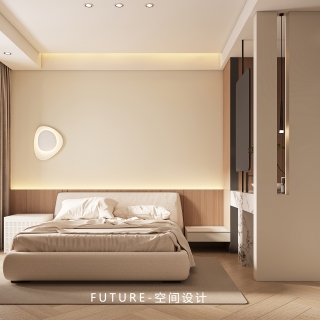 一楼现代次卧