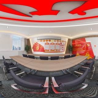 现代党建室一360