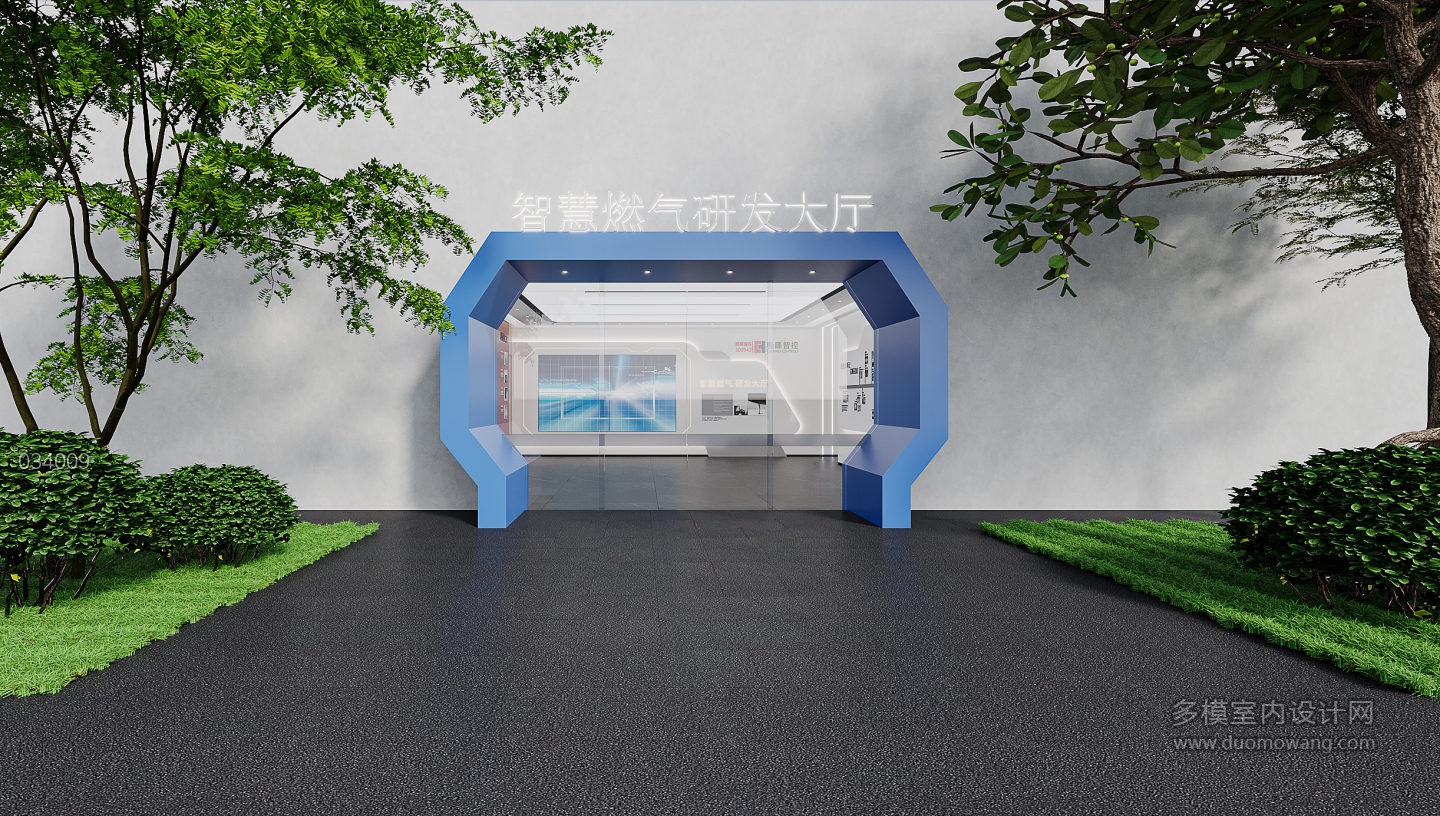 现代门脸