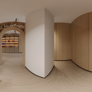 茶叶店全景C