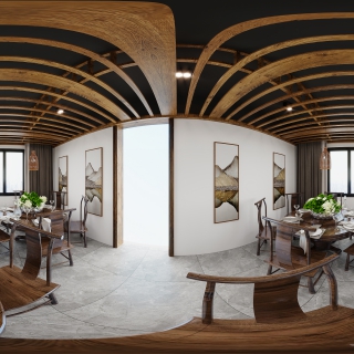 中式酒店包间