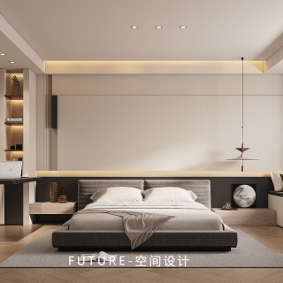 一楼现代主卧
