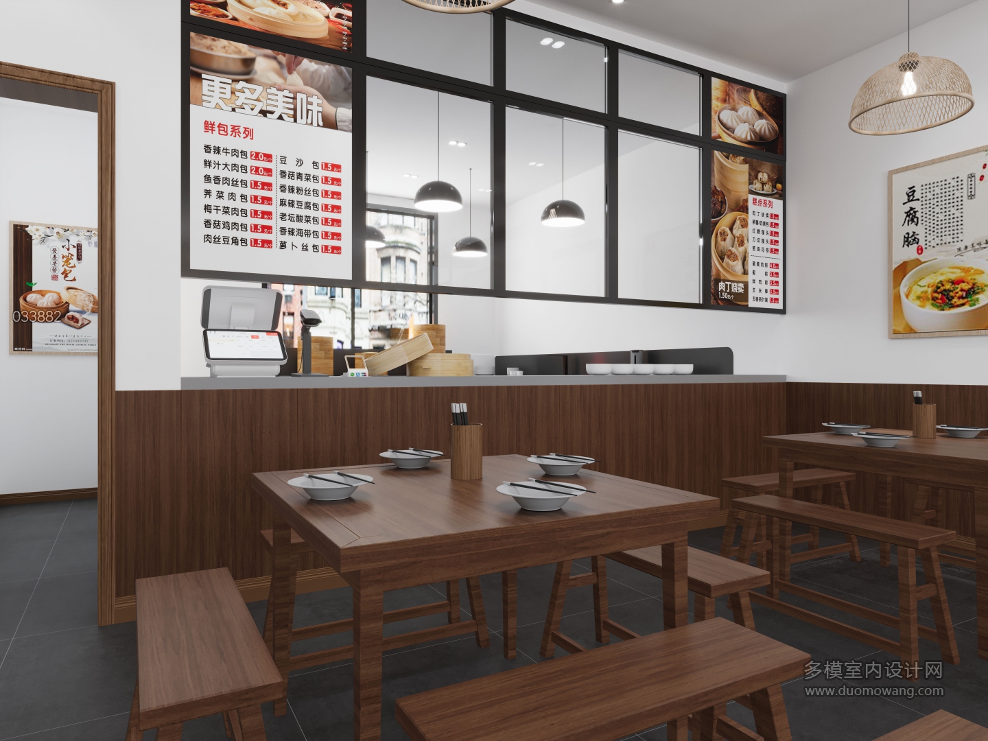 早餐店厨房