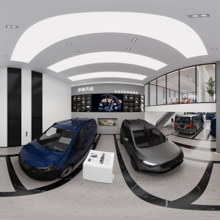 现代展厅全景1