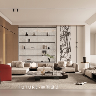 一楼现代客厅002