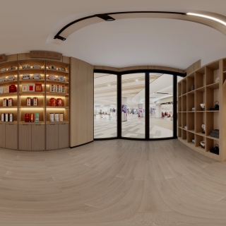 茶叶店全景B
