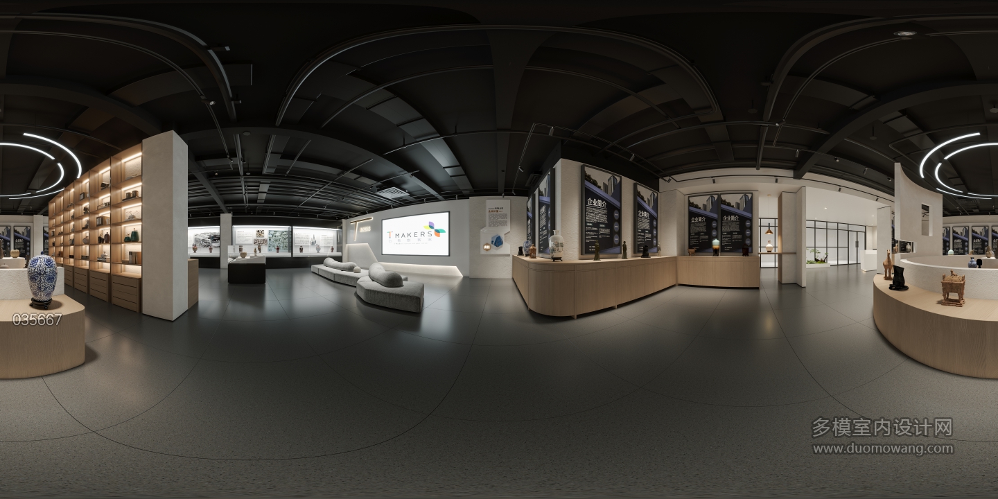 现代展览馆全景02