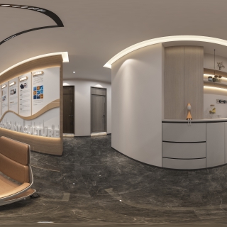 现代展厅办公区
