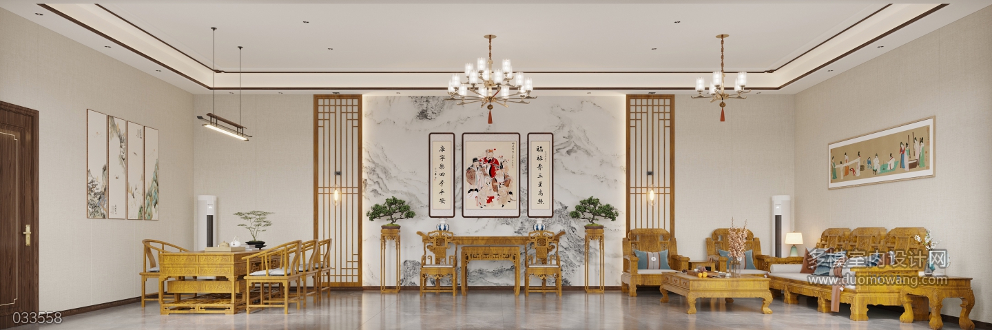 新中式堂屋