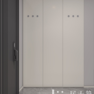现代入户鞋柜