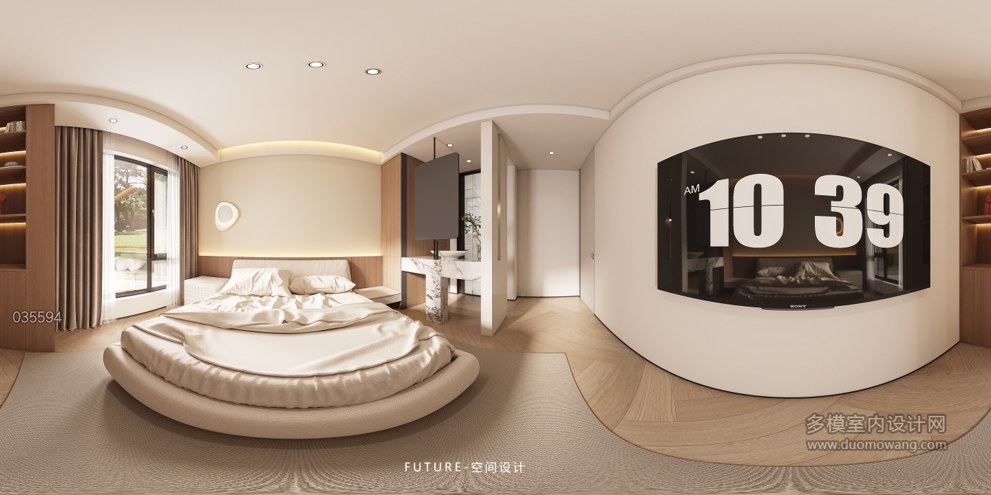 一楼现代次卧360