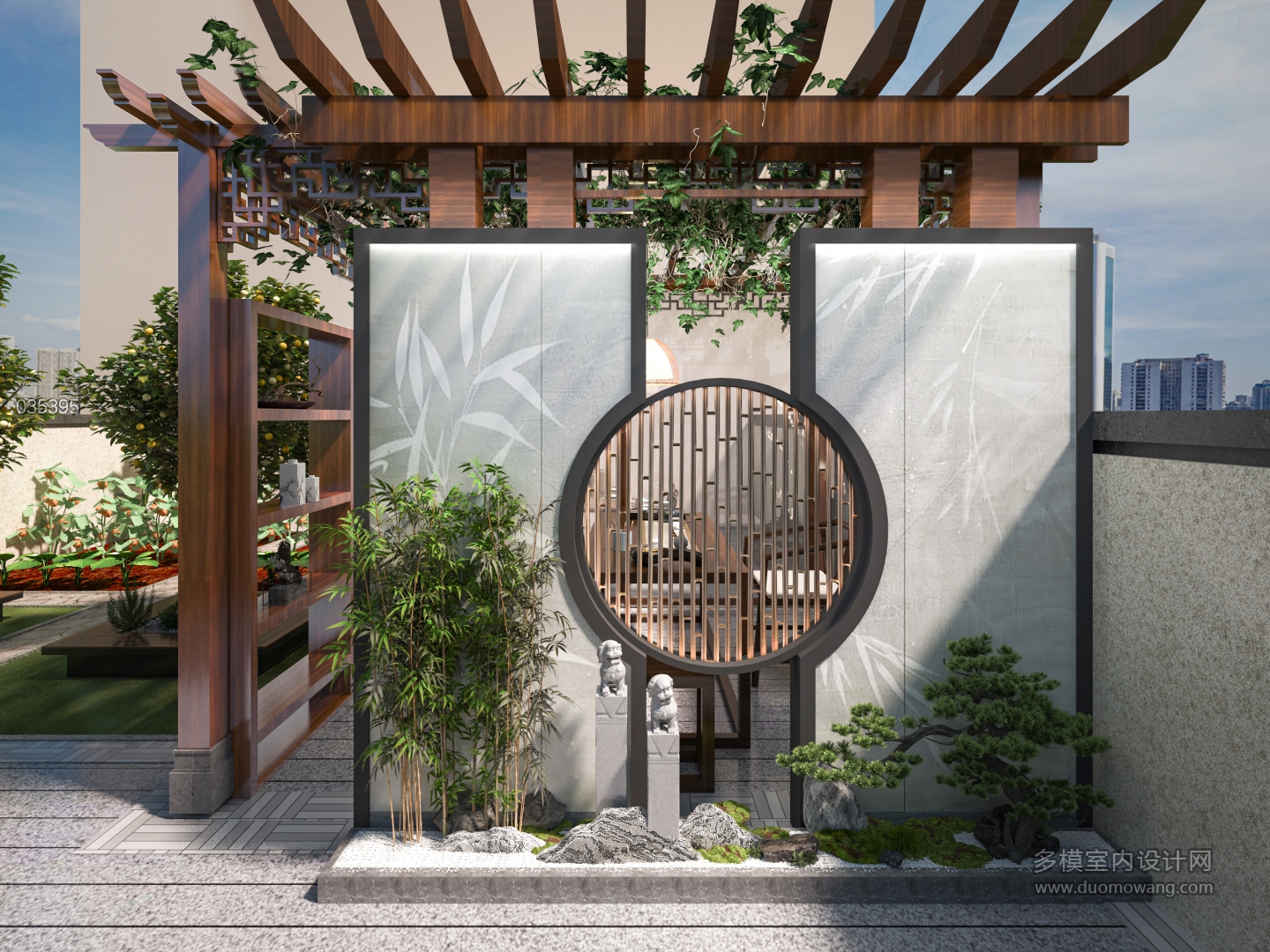庭院透视2