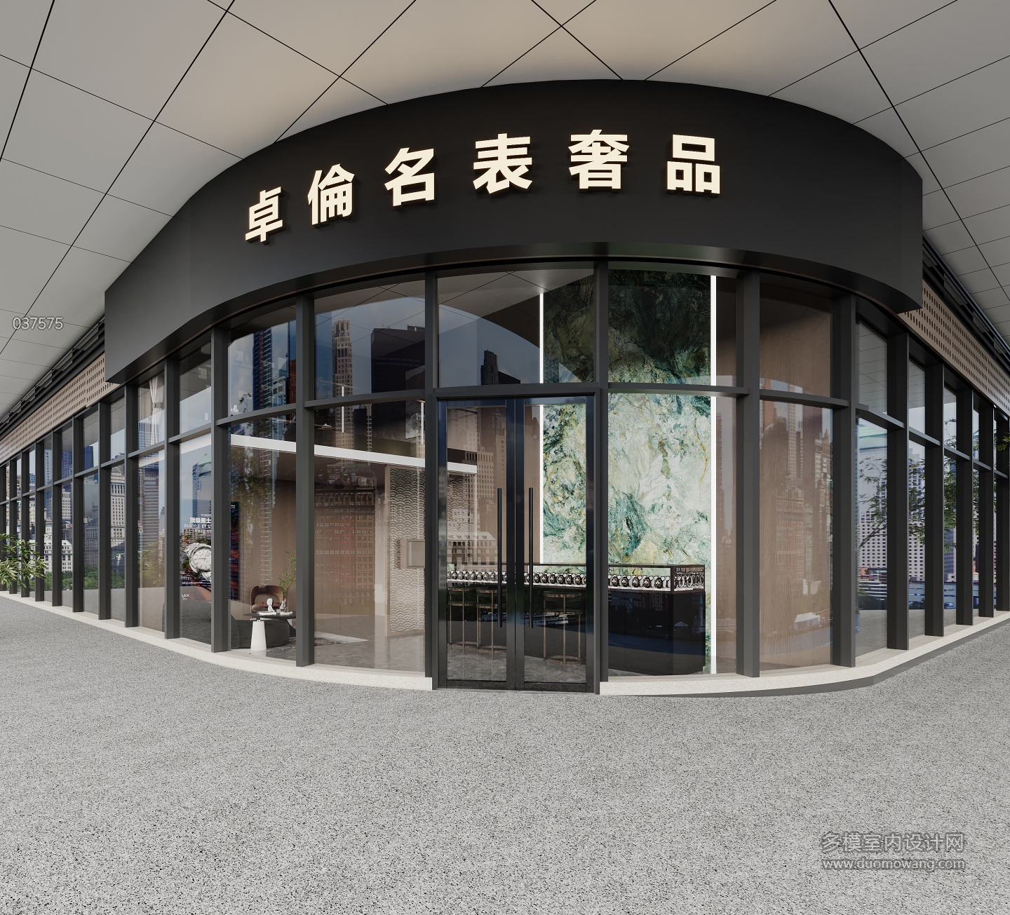 现代门头