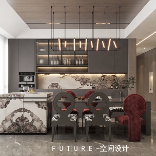 现代一楼餐厅