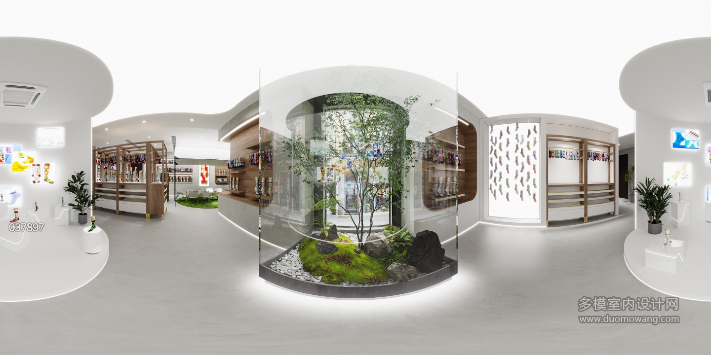 现代袜子展厅