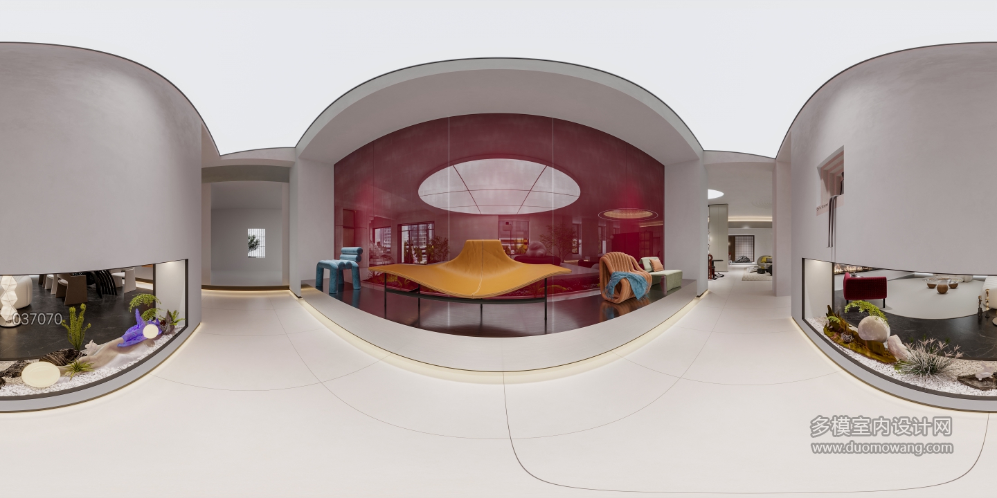 现代办公家具展厅