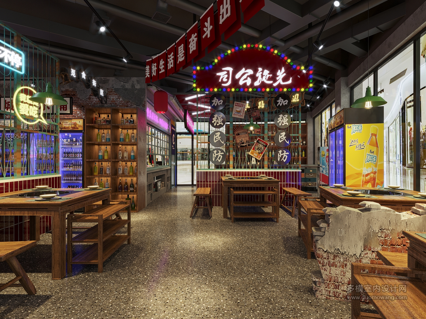市井火锅店特写4