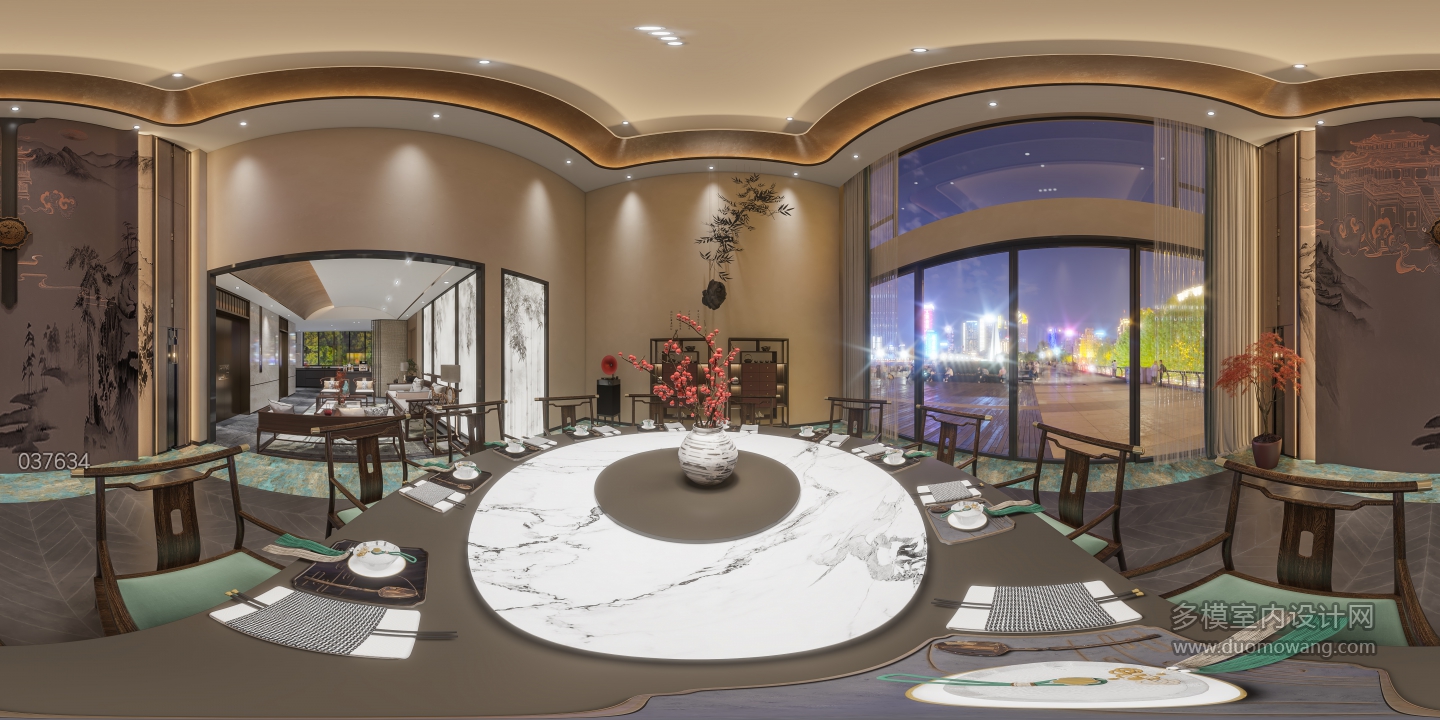 中式餐厅360