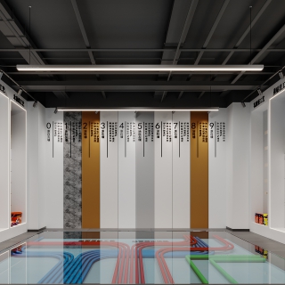 现代工艺展示区