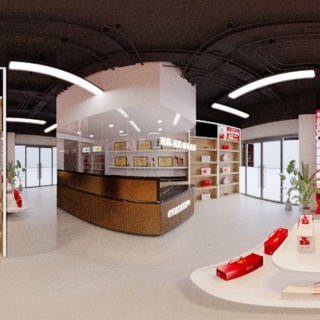 现代店内