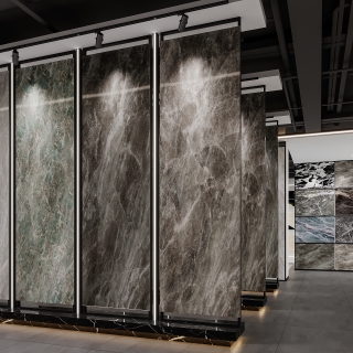 现代瓷砖展示区