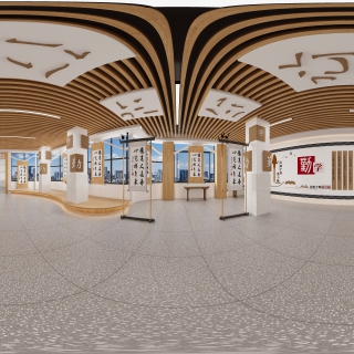 二楼新中式展示区