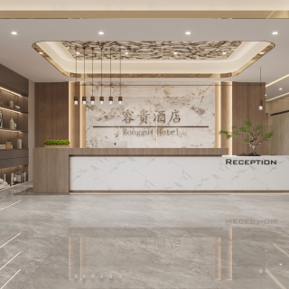 酒店大厅-单张