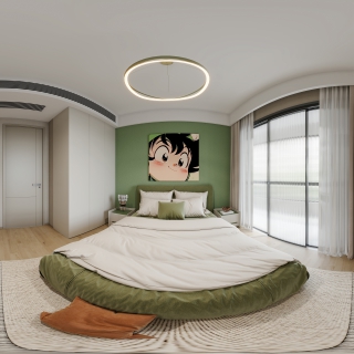 现代1801儿童房