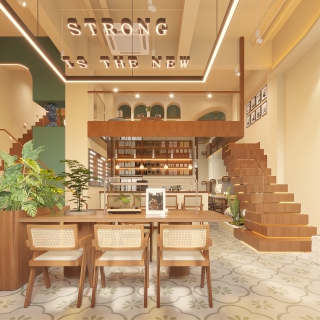 侘寂奶茶店