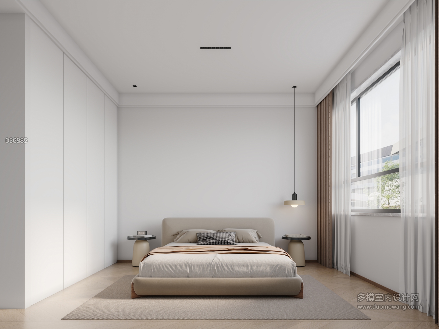 现代 兰浩自建房 卧室2