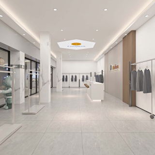 现代简约  服装店 01