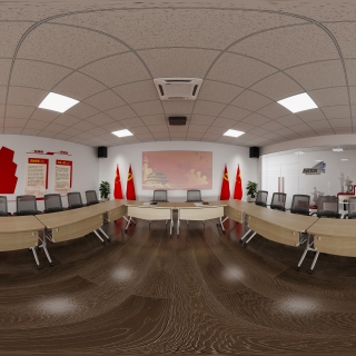 现代风格党建室