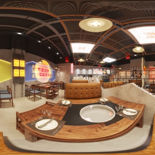 工业火锅店360
