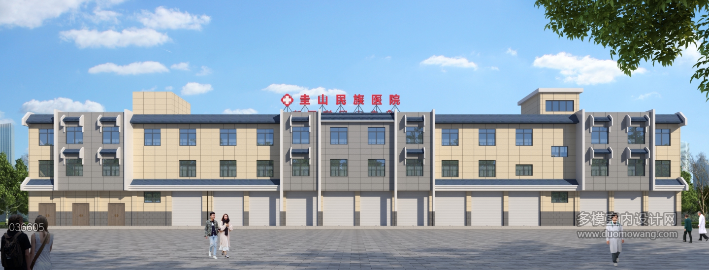 036605-建筑外立面单张效果图：正面，背面3个方案，共6个单张c2 副本(1)