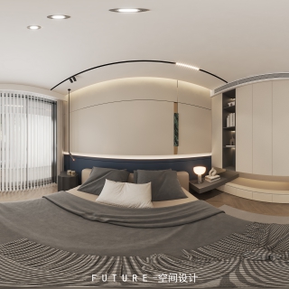 现代一楼儿童房全景