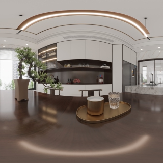 新中式一楼餐厅360