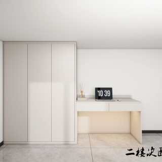 现代风格二楼次卧内单张