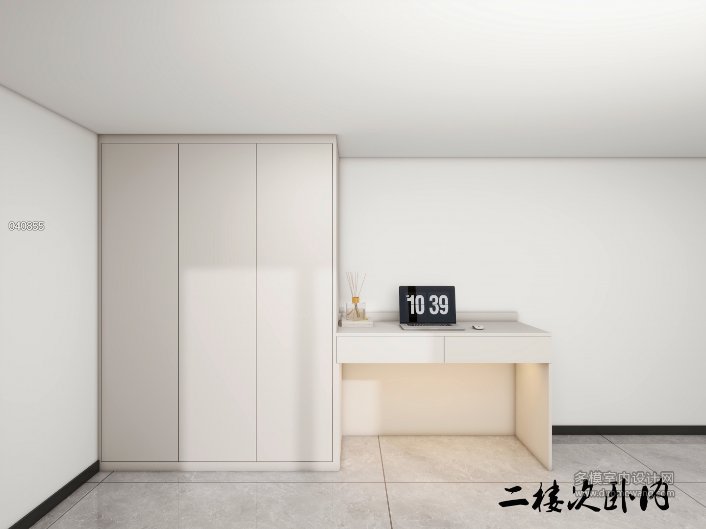 现代风格二楼次卧内单张
