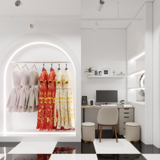 现代婚纱店