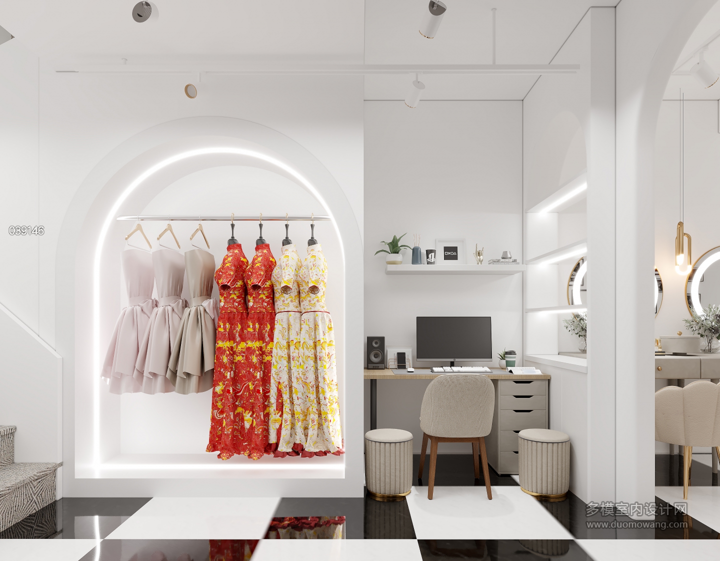 现代婚纱店