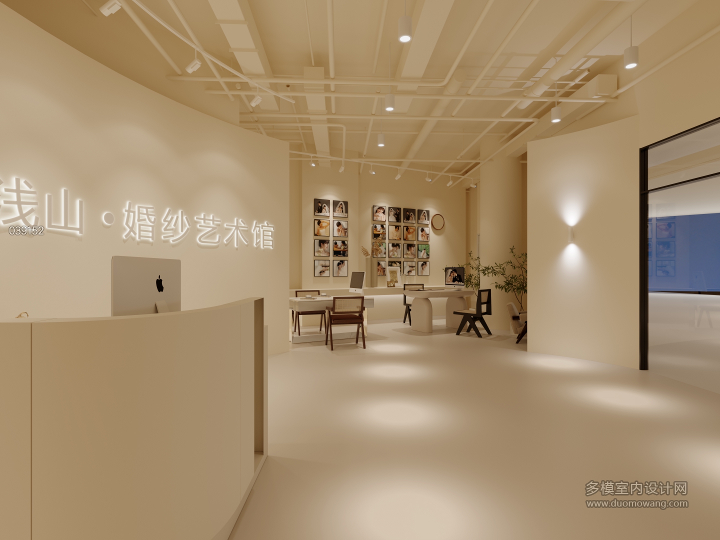 现代影楼前台1