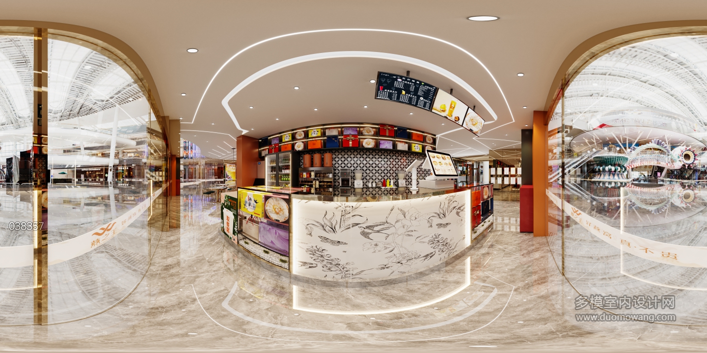 现代风格燕窝店全景3