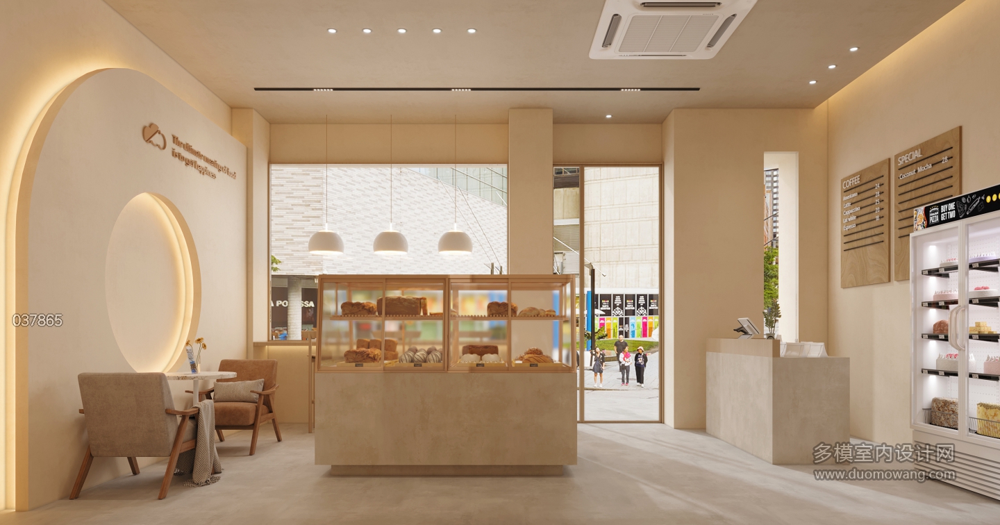 现代蛋糕店